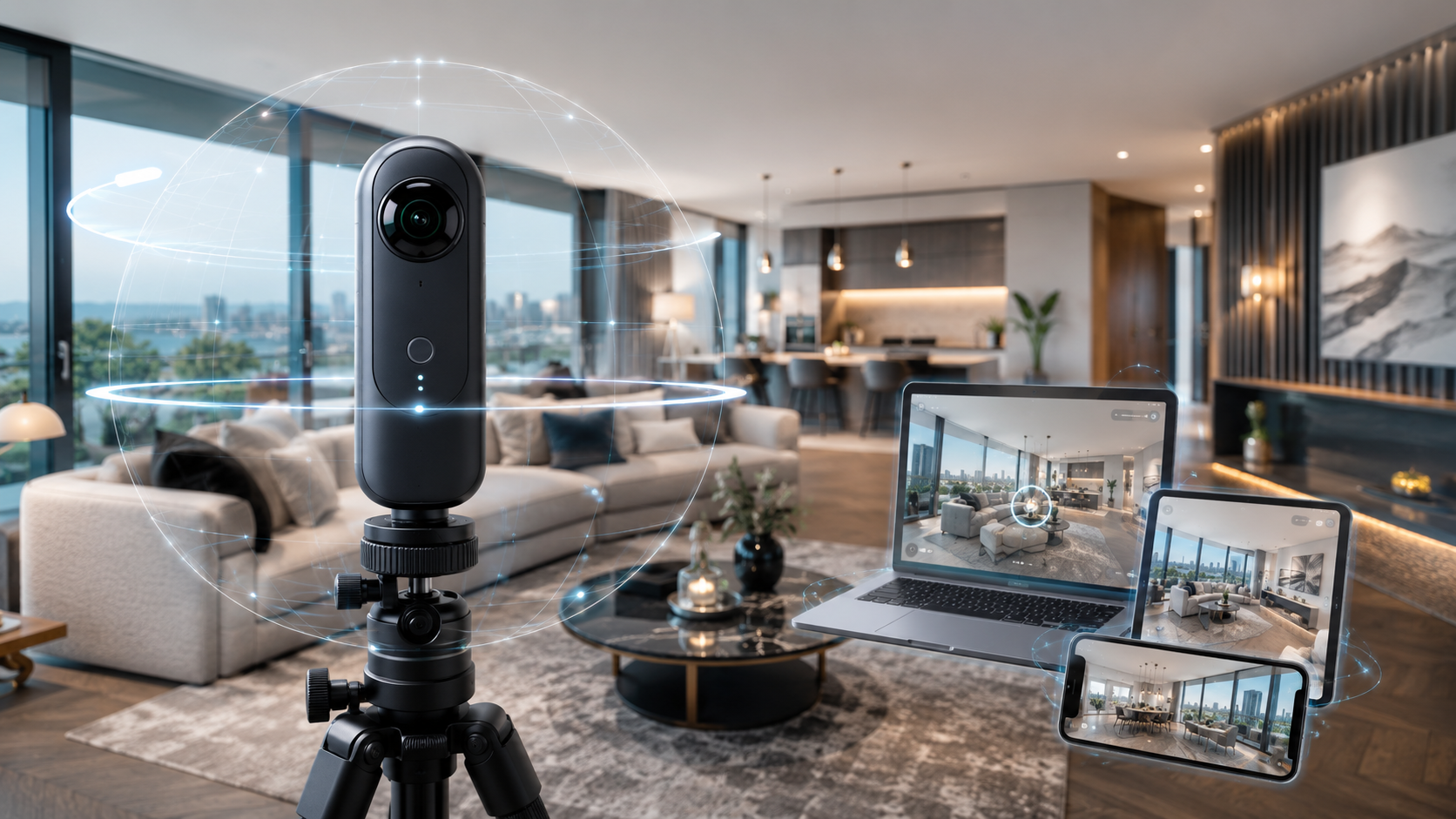 ¿Cuál es la mejor cámara 360 para recorridos virtuales inmobiliarios?